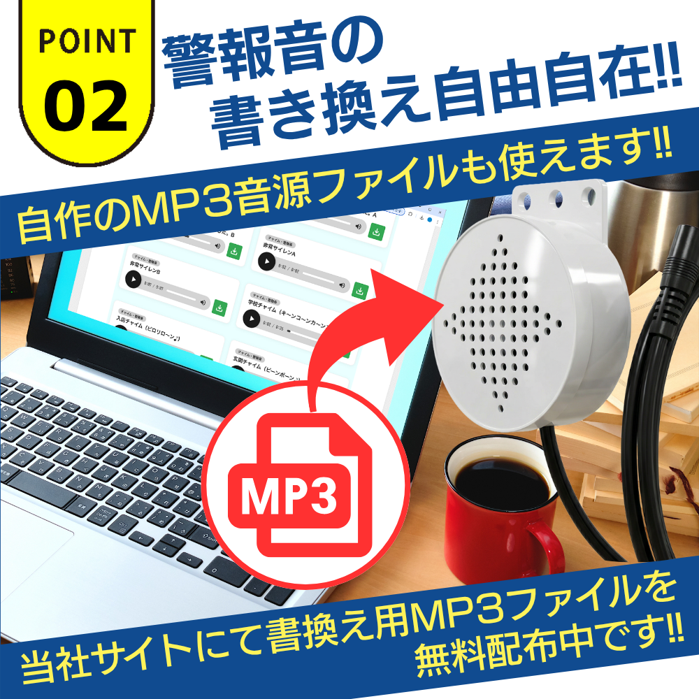 マルチ音声スピーカー